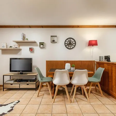 Center Mt Blanc View + Free Parking Apartment *
